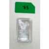 Image 1 : 1 Oz .999+ Silver Engelhard Bar 