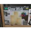 Image 1 : Glow Wick 3 Piece LED Wax Candle Set