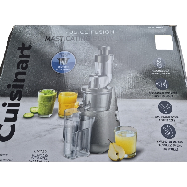Cuisinart Customer Return Masticating Slow Juicer