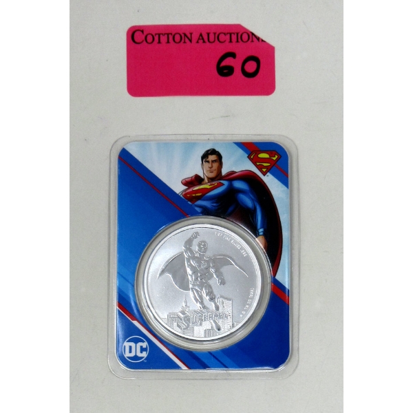1 Oz .999 Silver 2023 DC Superman Coin 