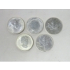 Image 2 : 5 x 1 Oz .9999 Silver 2011 Canada Maple Leaf Coin