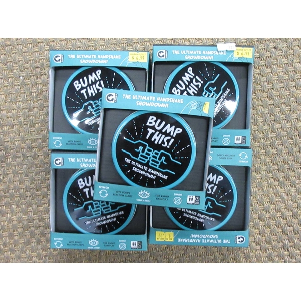 5 New "Bump This"  Handshake Card Games