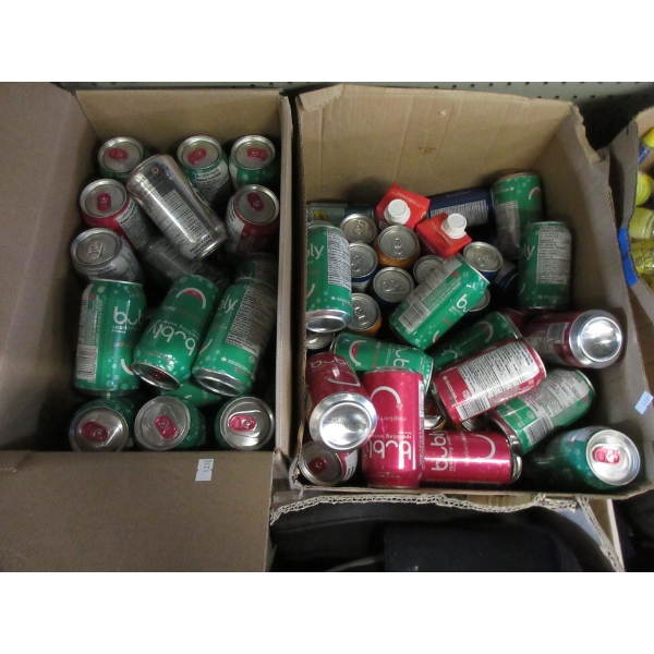 2 Boxes of Assorted Carbonated Beverages