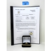 Image 1 : 18 K Yellow Gold Diamond Solitaire Ring with .72 Carat Diamond