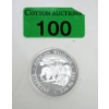 Image 1 : 1 Oz .999 Silver 2013 African Wildlife Elephant Coin 