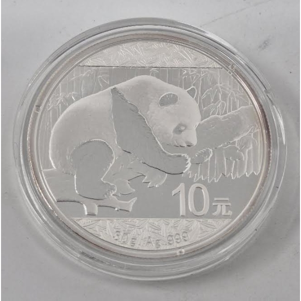 1 Oz .999 Silver 2016 Panda Coin