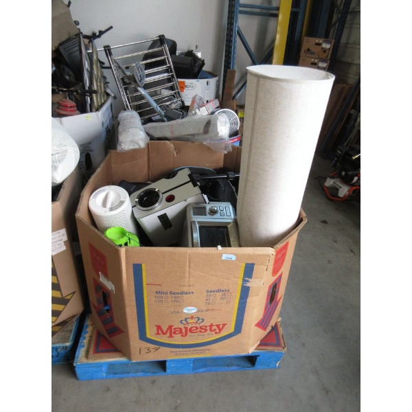 Skid of Assorted Customer Return Goods - As Is