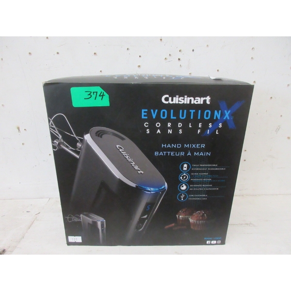 Cuisinart Evolutionix Cordless Hand Mixer