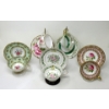 Image 1 : 5 Vintage English Bone China Teacups w/Saucers