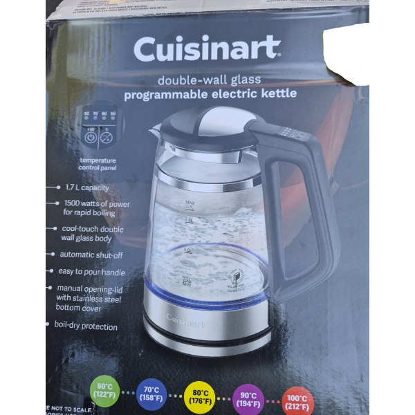 Cuisinart Customer Return Electric Kettle