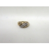 Image 1 : Ladies Estate 10KT Yellow Gold Cluster Ring 
