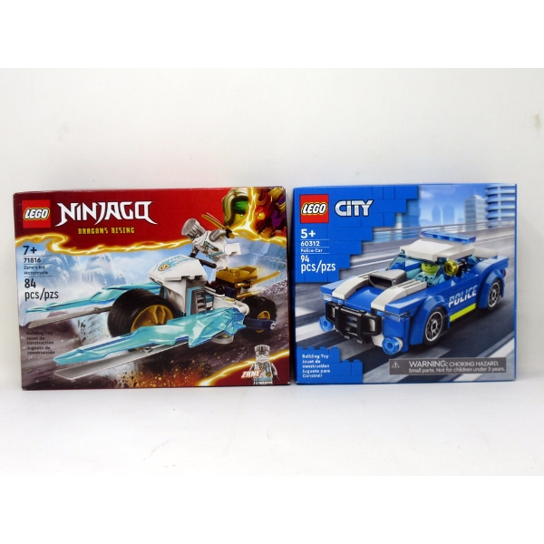 2 New LEGO  Building Toy Sets - Age 5+ & 7+