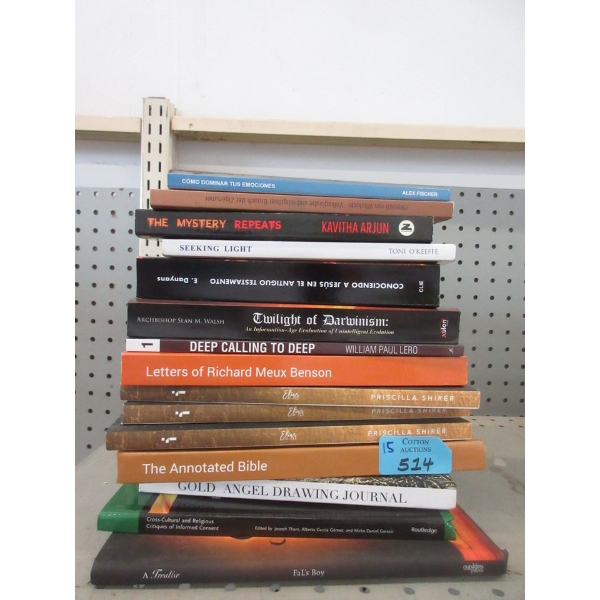 15 Assorted Religious Reference & Research Books