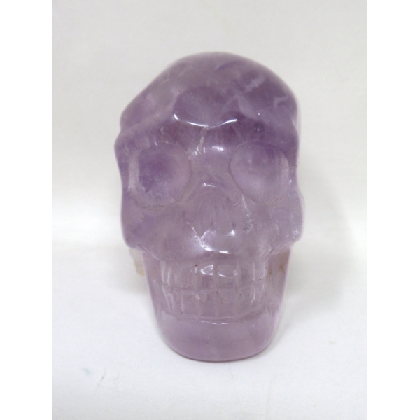 684 Carat Hand Carved Amethyst Gemstone Skull