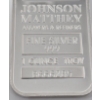 Image 3 : 1 Oz .999 Silver Johnson Matthey  Bar 