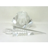 Image 6 : 1 Hoya Crystal & 1 Shannon Crystal Perfume Bottle 