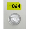 Image 1 : 1 Oz .999 Silver 2013 African Wildlife Elephant Coin 