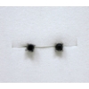 Image 1 : New 1/4 CT Black Diamond Sterling Silver Earrings