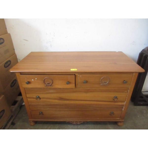 Antique Krug Brothers Canadiana Dresser 