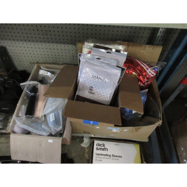 3 Boxes of Assorted New Merchandise 