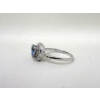 Image 4 : Ocean Blue Mystic Topaz & Diamond Ring & Amethyst Pendant/ Necklace