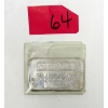 Image 1 : Vintage 1 Oz .999+ Silver National Refiners & Assayers Bar 