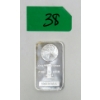 Image 1 : 1 Oz .999+ Silver Walking Liberty Bar 