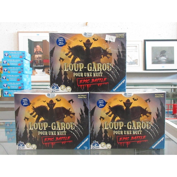 3 New French Language  Loup-Garou Pour Une Nuit  Games