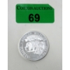 Image 1 : 1 Oz .999 Silver 2013 African Wildlife Elephant Coin 