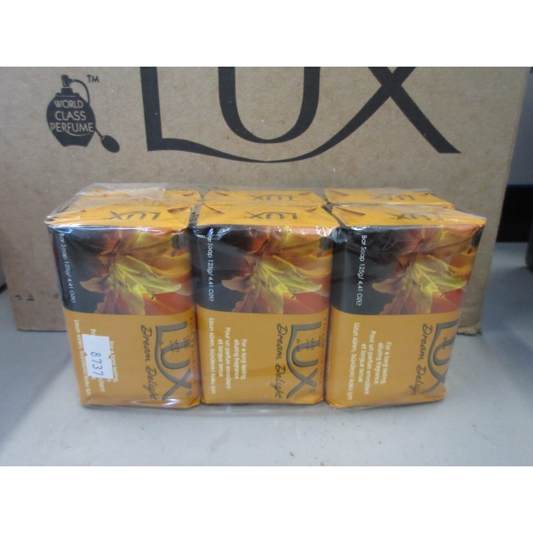 2 Cases of Lux  Dream Delight  Scented Bar Soap