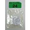 Image 1 : 1 Oz .9999 Silver 1999 Maple Leaf Coin 