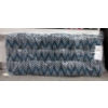 Image 1 : New Tufted Bench Cushion - Navy Blue Leaf Pattern