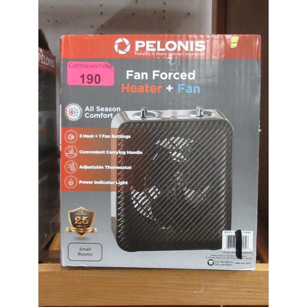 Pelonis Fan Forced Heater & Fan - Adjustable Heat