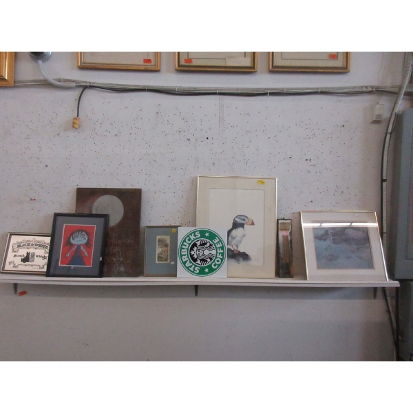 8 Pieces of Art, Prints and Collectibles