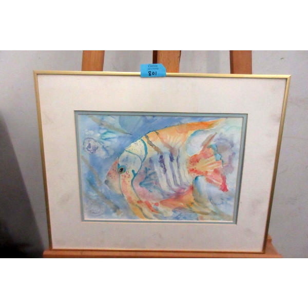 Original Valerie Mignault Watercolour Painting 