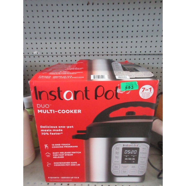 Instant Pot Duo Multi-Cooker in Box