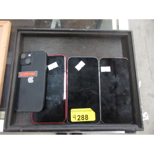 iPhone 13 Mini & 3 iPhone 12 - Preowned