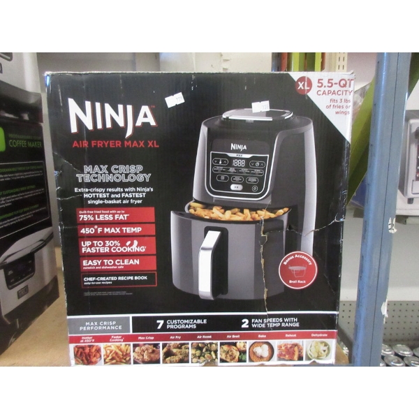 Black Ninja Air Fryer Max XL - 5.5 QT