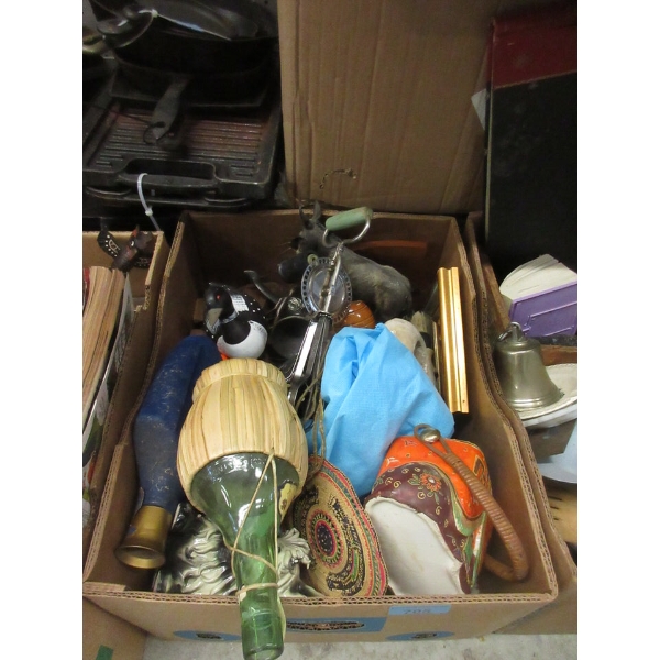 Large Box of Assorted Vintage & Other Collectibles 