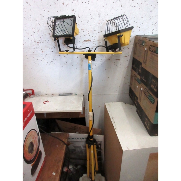 Work Light on Tripod Stand - Preowned - As Is