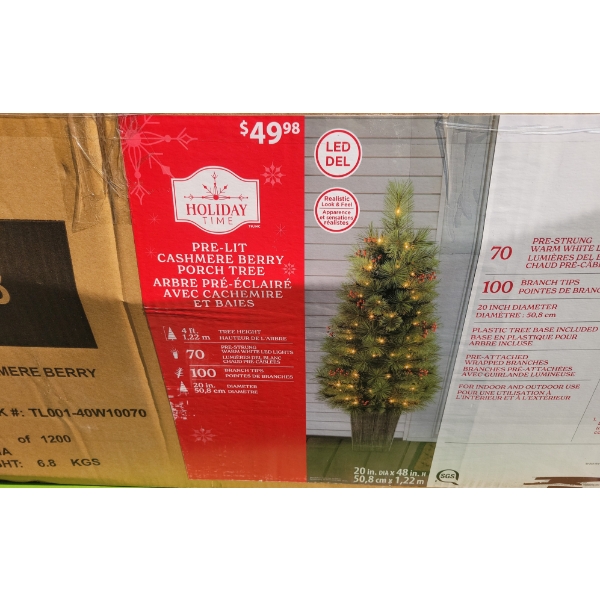 Customer Return Christmas Tree 