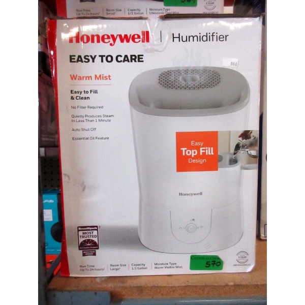 Honeywell Easy to Care Warm Mist Humidifier
