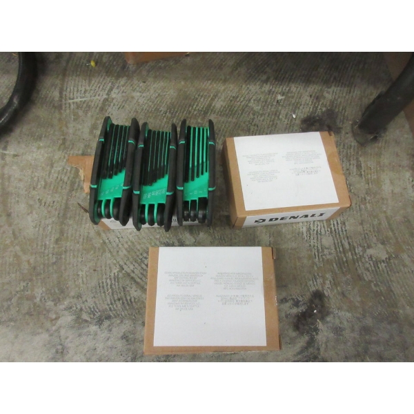 3 New Sets of  Denali Hex Key Sets - SAE & Metric