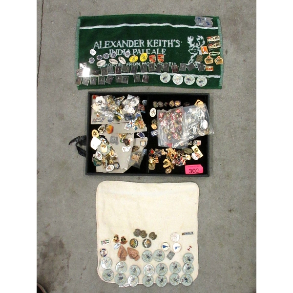 Lot of 100+ Collectible Lapel Pins - Preowned