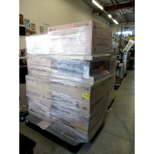 Skid of Assorted LG Laundry Pedestals
