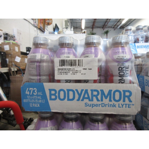4 Cases of Body Armor Super Drink Lyte - Dragonfruit Berry
