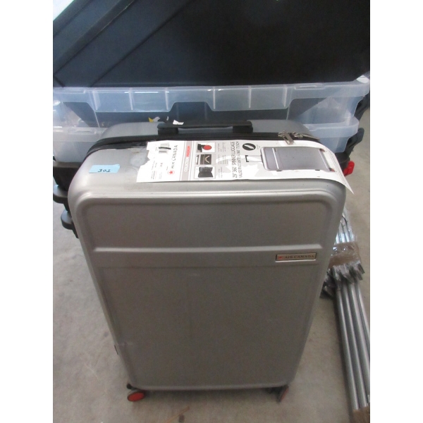 Air Canada 29" Grey 360 Degree Spinner Luggage Bag