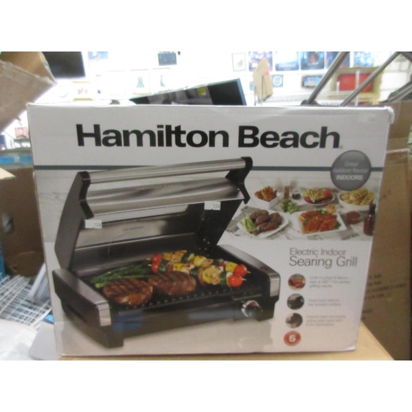 Hamilton Beach Electric Indoor Searing Grill