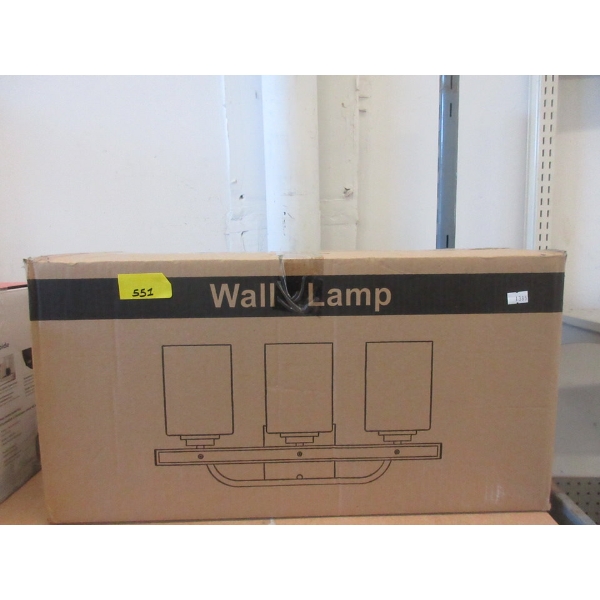 Wall Sconce Light Fixture - Customer Return - As Is