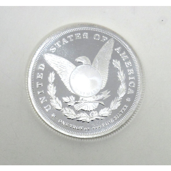 1 Oz .999 Silver E.Pluribus.Unum Round 